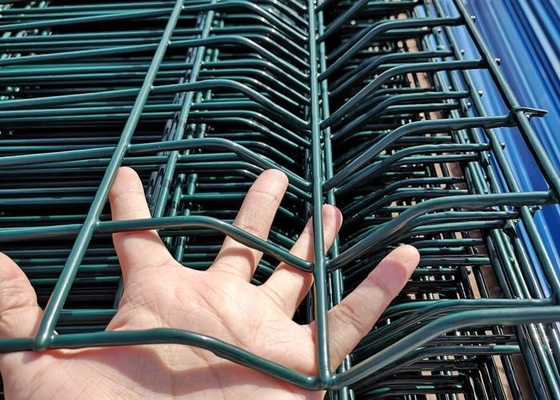 Il PVC di Mesh Security Fencing Welded Iron del cavo da 8 Ft ha ricoperto la griglia quadrata